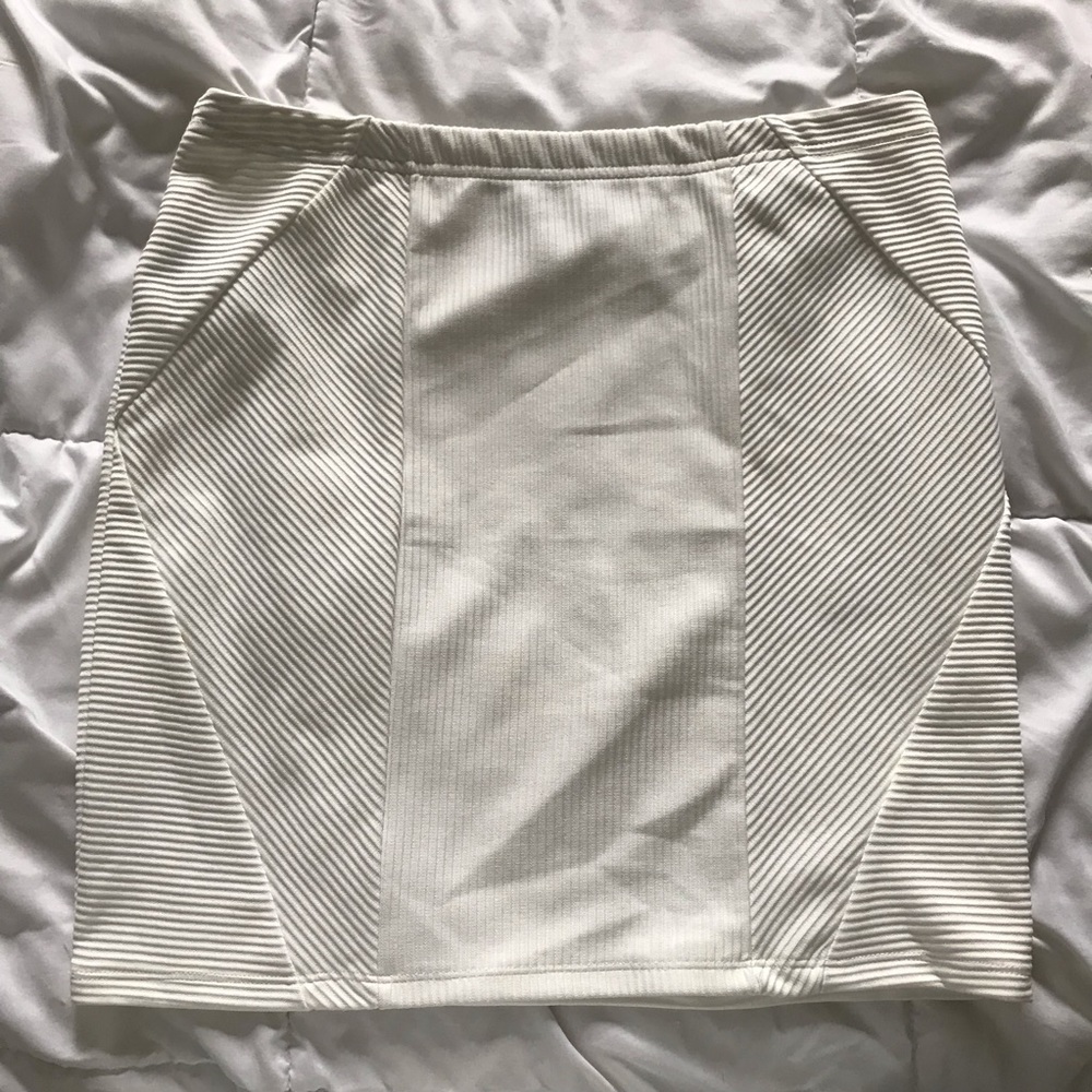 White Forever 21 Mini Skirt